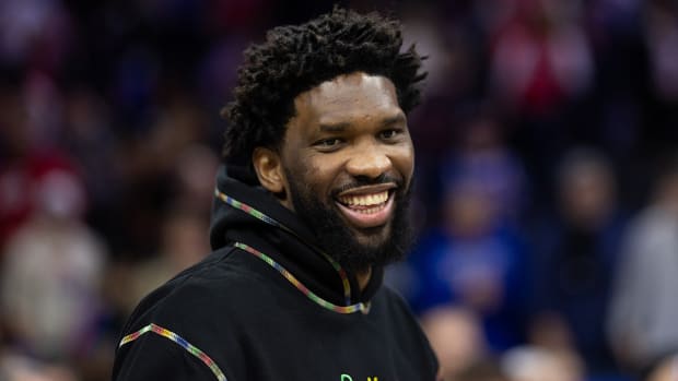 Philadelphia 76ers center Joel Embiid